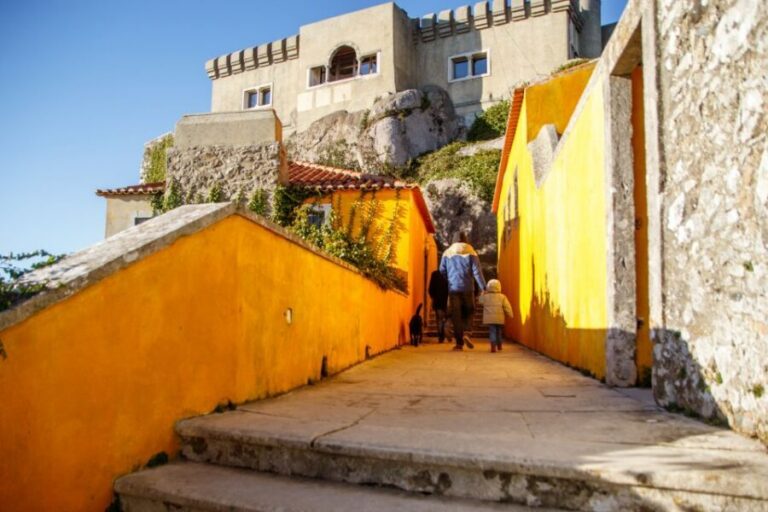 From Lisbon: Sintra, Cascais and Estoril Full-Day Tour - Pena Palace: the Romantic fairytale people actually travel for