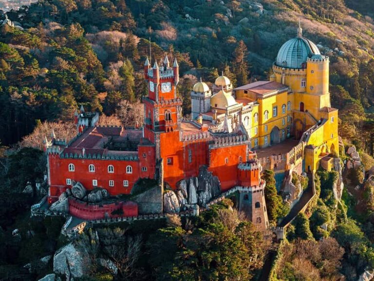 Lisbon: Sintra, Pena Palace, Cabo da Roca, & Cascais Tour - Pena Palace Gardens: Where You Can Still Hear the Birds