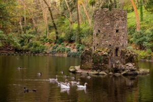 Sintra Private Tour with Tickets: Pena Palace & Moorish Castle - Stop in the Sintra Mountains: a quick nature breather