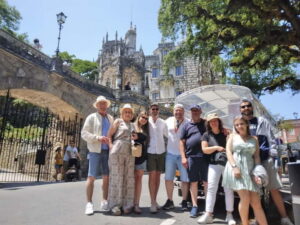 Sintra Tour: Palaces and Dream Landscapes in Tuk Tuk - National Palace of Sintra: Getting Oriented With the Twin Chimneys
