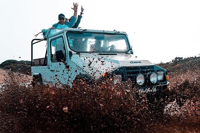 Sunset Hike, Tapas & Wine at Secret Beach - The Jeep Ride: Convertible Fun on Rough Roads (Read This Part Carefully)